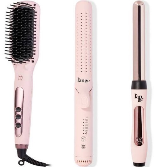 l’ange Other - L’ange beauty tool hair ULTA M brush curling airflow 360  pink blush nwt iron